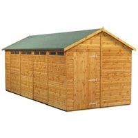 Power Apex 18' x 8' Security Shed