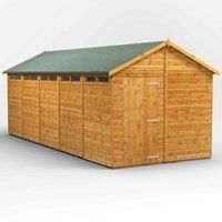 Power Apex 20' x 8' Security Shed
