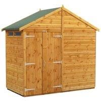 Power Apex 4' x 8' Double Door Security Shed