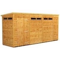 Power Pent 14' x 4' Security Shed