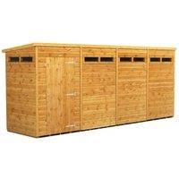 Power Pent 16' x 4' Security Shed