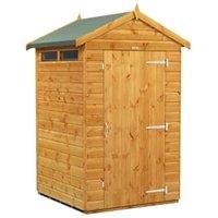 Power Apex 4' x 4' Security Shed