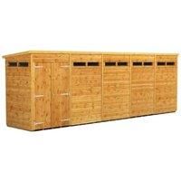 Power Pent 20' x 4' Double Door Security Shed