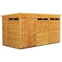Power Pent 12' x 6' Double Door Security Shed