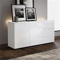 Frank Olsen Smart 2 Door 3 Drawer Sideboard - White