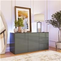 Frank Olsen Smart 2 Door 3 Drawer Sideboard - Grey