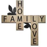 DEENZ Tiled Family Home Love Wall Art - Home Room Decoration For Your Loved Ones
