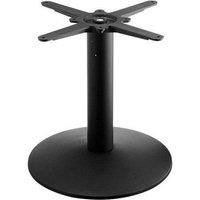 Tayzan Small Round Coffee Table Base - Black Cast Iron