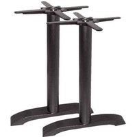 Toyney Rectangular Black Cast Iron Table Legs Table Base