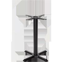 Black Cruciform Table Base - Small - Height - 730 mm