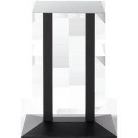 Black cast iron pyramid table base - Twin 1050 mm