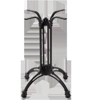 Black Continental Table Base - 4 Leg - 690 Mm