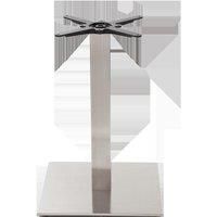 Square Stainless Steel Table Base - Large - Height - 730 Mm