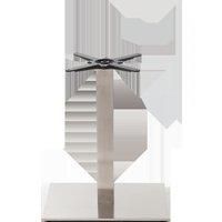 Rectangular S/Steel Table Base - Single - Height - 730 mm
