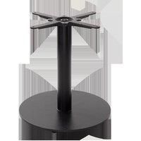 Black Cast Iron Round Table Base - Medium/Large - Coffee Height 480mm