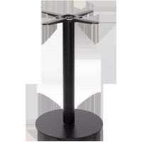 Black Cast Iron Round Table Base - Medium - Height - 730 mm