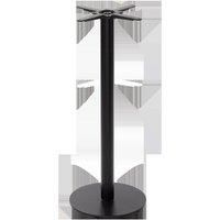 Black cast iron round table base - Medium 1050 mm