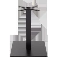 Black Cast Iron Square Table Base - Extra Large - Height - 730 mm