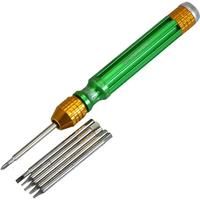 BST889 6 in 1 Magnetic Screwdriver For iPhone Repair Tools 2.0 Y Tip 1.2 5Point T2 T5 T6 1.5