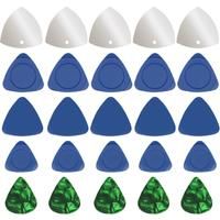 50Piece Universal Triangle Plastic Pry Opening Tool for iPhone Mobile Phone Laptop Table LCD Screen Disassembly Guitar Picks