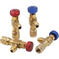 1Piece Air Conditioning Refrigerant Safety Valve R410A R22 1/4 " Refrigeration Charging Safety