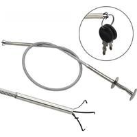 4 Claw 60cm Long Reach Flexible Pick Up Tool Spring Grip Narrow Bend Curve Grabber For Picking Up