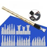 28 in 1 Mobile Phone BGA IC Chip Repair Blades Kit for iPhone CPU Remover Logic Board NAND Flash Repair Tools