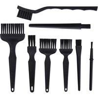 8Pcs Anti Static Brush Set ESD Safe Detailing Cleaning Tool for Mobile Phone Tablet PCB BGA Repair Work