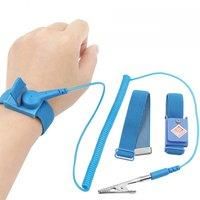 1Piece Anti Static Bracelet Wired Wireless Static Belt Adjustable ESD Discharge Wrist Strap For