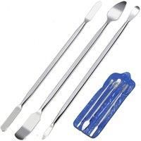 Metal Spudger Crowbar Stainless Steel Scraper Phone Screen Opening Repair for iPhone Computer Laptop
