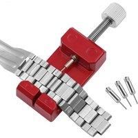 1Piece Red Metal Watch Band Bracelet Adjusting Repair Strap Remover Tools Watchmaker Dedicated