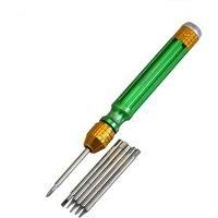 Precision Screwdriver Set With 6Pcs S2 Steel Bits Multi-Function Opening Tool For Phone Electronic