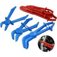 3Piece Oil Pipe Wrench Set Auto Repair Plastic Stop Flow Sealing Clamp Automotive Tool Kit for Pipe