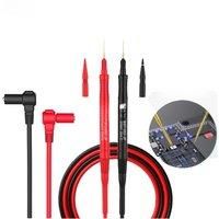 1Pair Universal Probe Test Leads Pin Cable Replaceable Needles for Digital Multimeter CAT III 2000V
