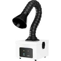 Solder Fume Extractor Powerful 30W Suction 138m3/h LowNoise /2Stage Filtration for Laser Welding