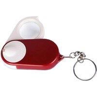 10X Magnifying Glass Keychain Portable Small Pocket Magnifier for Detailed Inspection And Reading