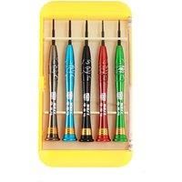 5 in 1 Precision Screwdriver Set 0.8Pentalobe/PH00/PH000/T5/T6 Screwsdrivers for Laptop PC Cameras
