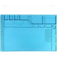 Heat Insulation Silicone Soldering Mat With Magnetic Desk Platform for BGA Welding Station Solder