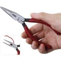 5 inch Spring Loaded Needle Nose Pliers For Cable Cutting /Electrical Repair /DIY Accessories