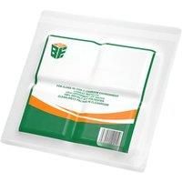 Cleanroom Wipe Cloth 100% Double Knit Polyester 4x4inch 400Pcs for Laptop LCD Glass Mobile Phone