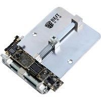 Universal Adjustable PCB Holder Polished Stainless Steel Base Plate Sliding Bolt Suitable for