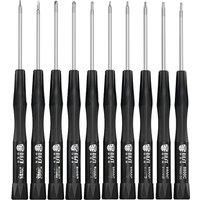 10Piece Precision Screwdriver Set Trox Slotted Phillips Petalobe Y-Type Screwdriver for Mobile