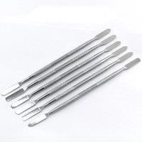 100Piece Metal Spudger Pry Bar Electronics Opening Repair Pry Tool Double-Ended Stainless Steel