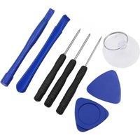 8 in 1 Screwdriver Set 0.8 Pentalobe PH000 2.0 Slotted Screwdriver Suction Cup Opening Pry Tool Kit