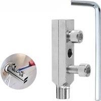 1Piece 4/6 Inch Universal Water Tap Angle Valve Broken Screw Extractor for Removing Broken Pipes or