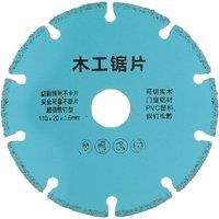 110mm Angle Grinder Cutting Machine Woodworking Saw Blade U-shaped Teeth Cutting of Wood Steel Nails Aluminum PVC Cutting Blades