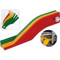 Universal Automotive Brake Pad Thickness Gauge Brake Pad Measure Ruler Test Tool Brake Diagnostic