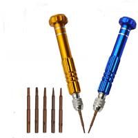 1Piece Precision Screwdrivers Set S2 Alloy Steel Bits Non-slip Handle for Mobile Cell Phone Tablet