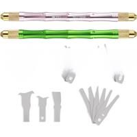 28 in 1 BGA Maintenance Knife Set For iPhone CPU NAND CHIP IC Remove Glue Disassemble Rework Thin Blade Knives DIY Repair Tools