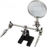 2.5X Soldering Auxiliary Clip Magnifying Glass Electric Soldering Iron Circuit Board Repair